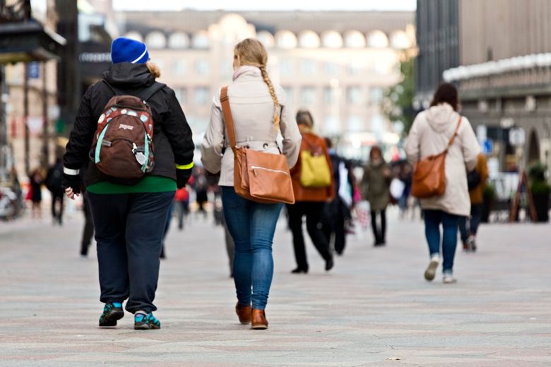 People in urban environments.