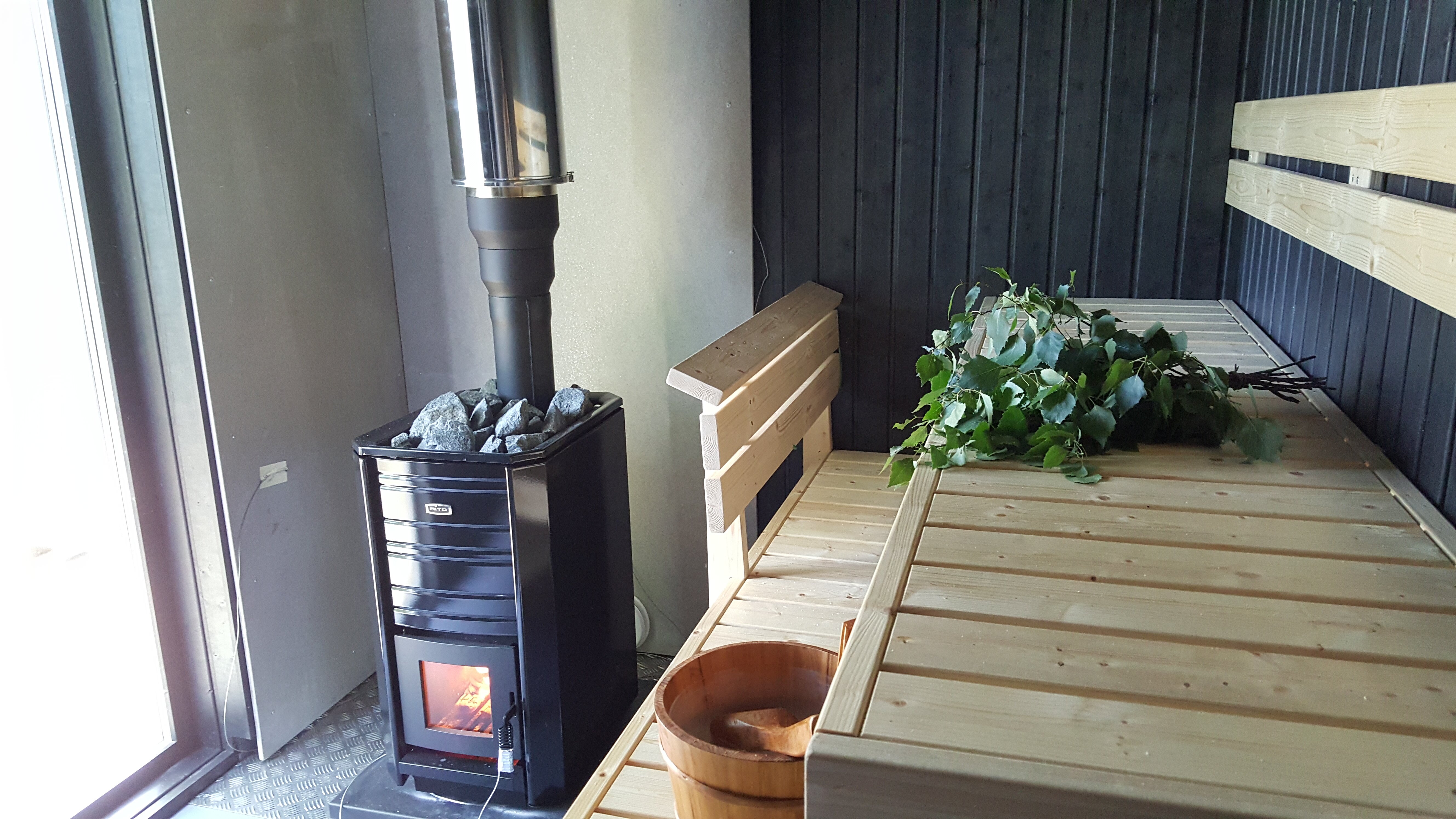 Wood-burning sauna stove - HSY